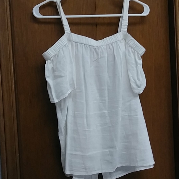 🆕Off the shoulders linen top - Picture 5 of 5